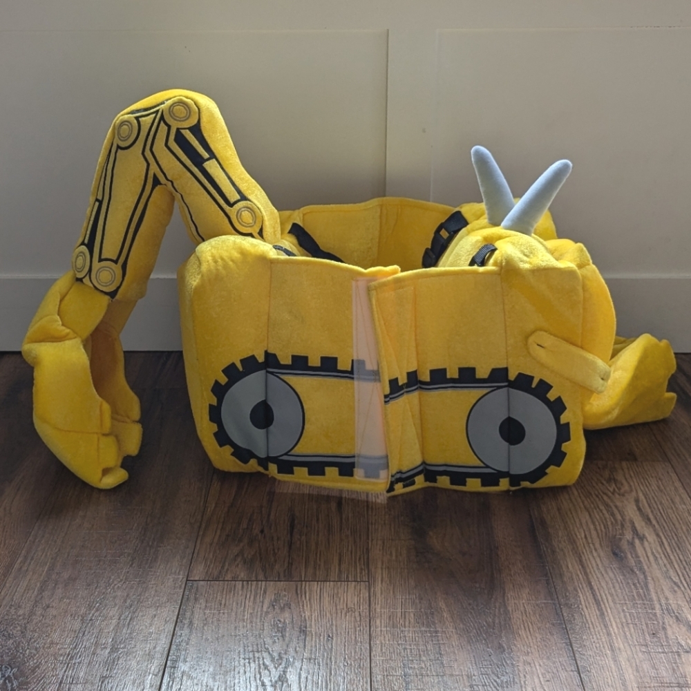 I want to be . . . Excavator Costume Toddler 3-7 Years Old Halloween